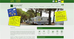 Desktop Screenshot of campingant.com